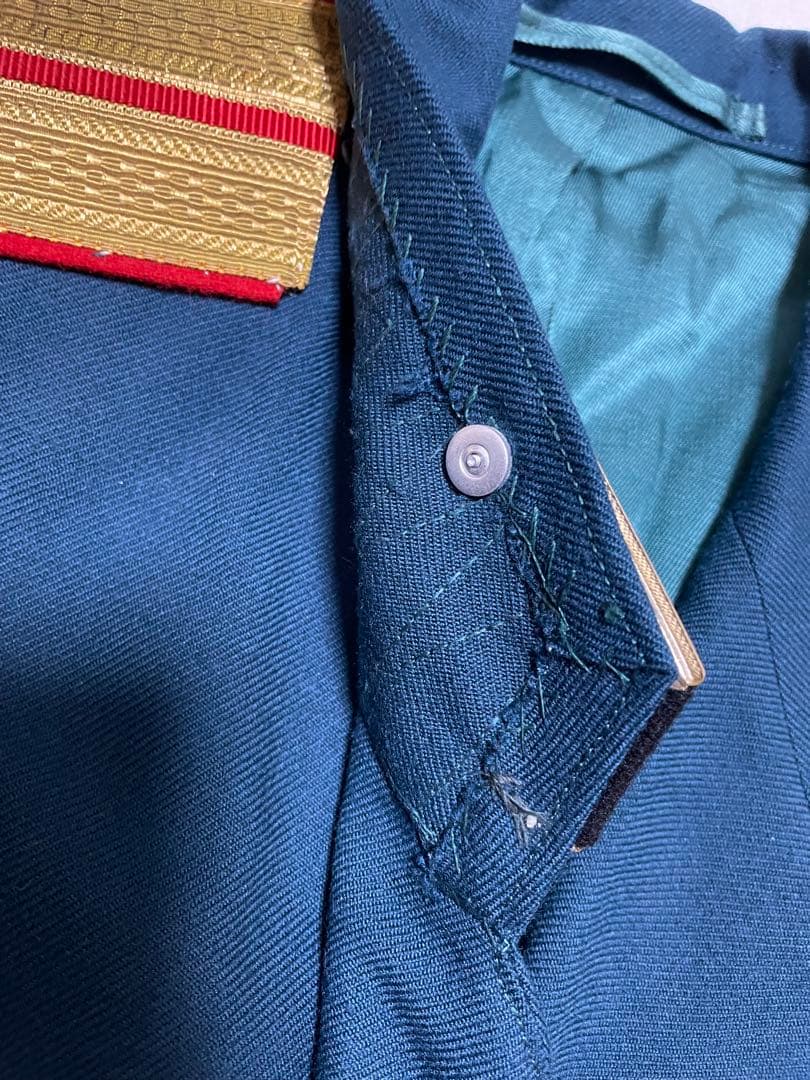ソ連軍放出品 陸軍将校礼装制帽+ジャケットセット　軍帽 帽章 ロシア軍 軍服