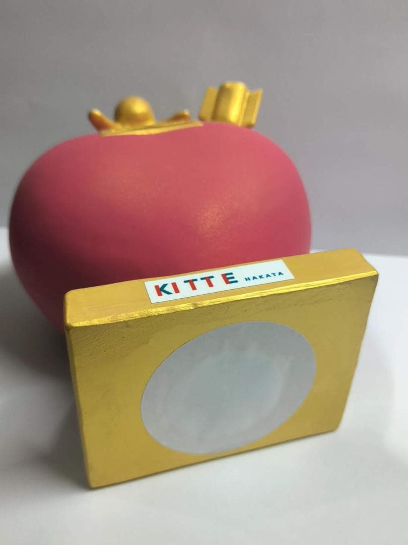 非売品 KITTE博多 開業記念 博多人形 幸運のハートエンジェルポスト型貯金箱