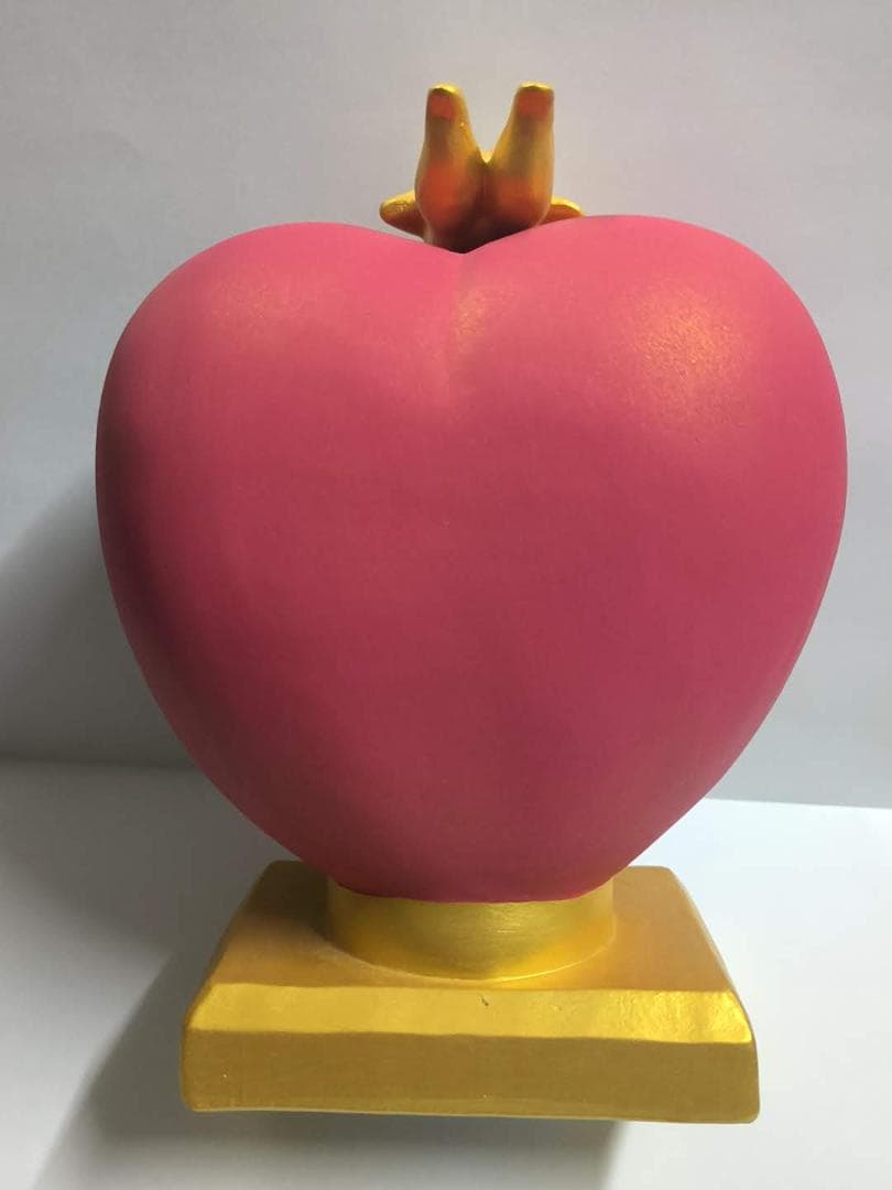 非売品 KITTE博多 開業記念 博多人形 幸運のハートエンジェルポスト型貯金箱