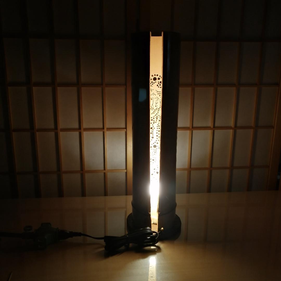癒し灯火　竹行灯　No23208 (癒し灯)