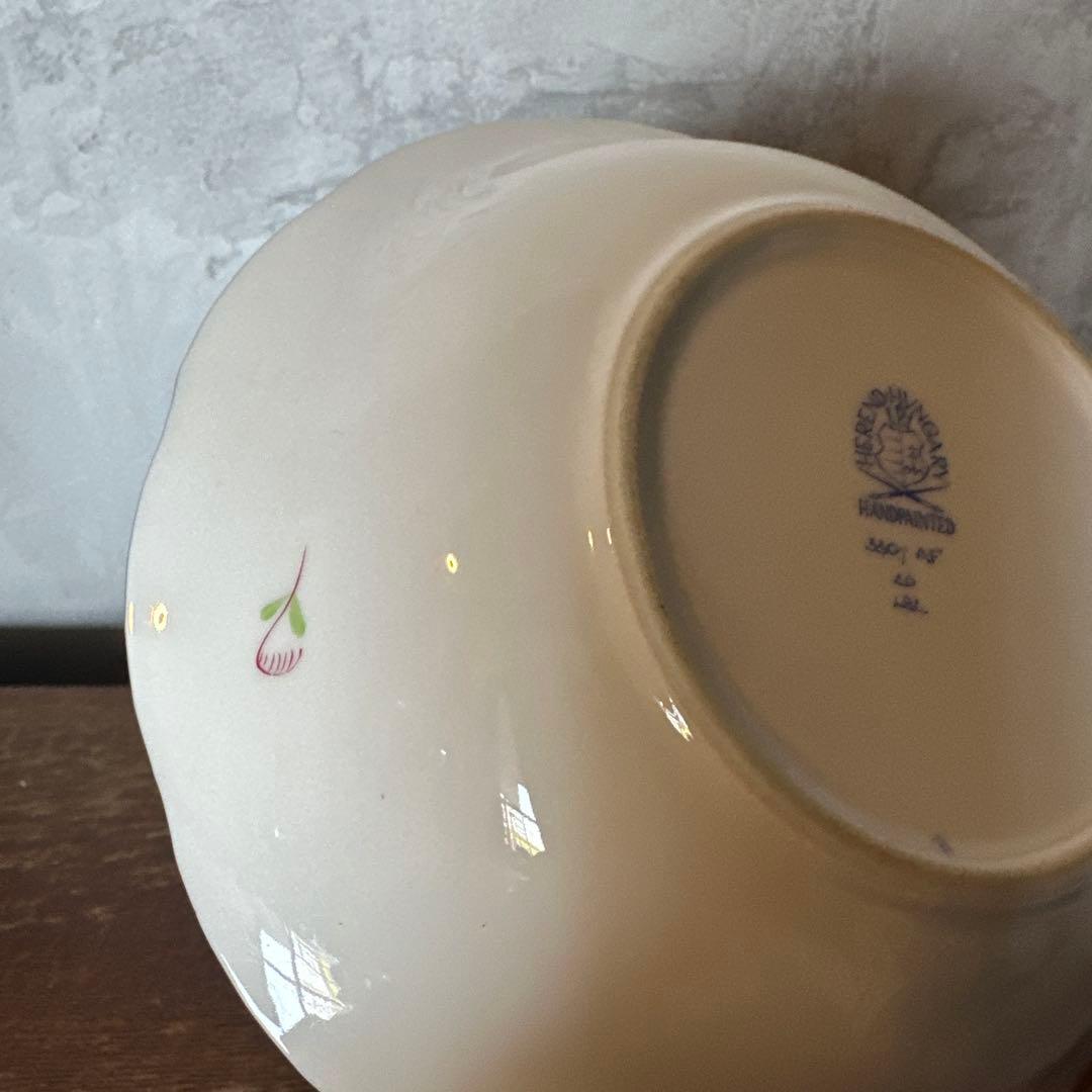 ヘレンド　アポニーフラワー　ボウル　陶器皿