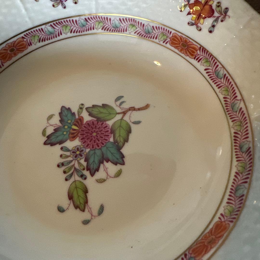 ヘレンド　アポニーフラワー　ボウル　陶器皿