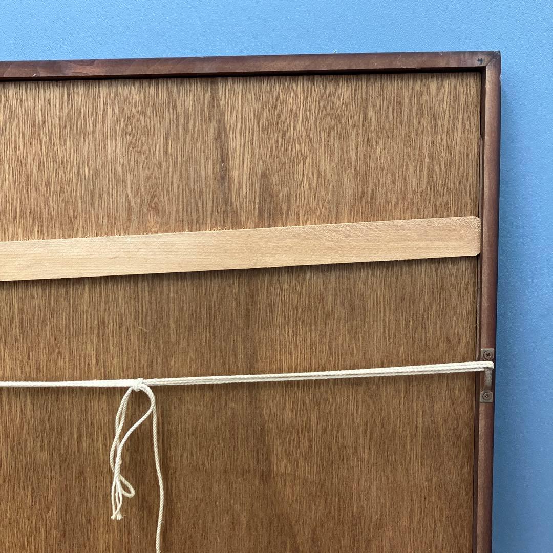 希少 Kuniaki ATOBE 版画 A.P. サイン入り 額装 額縁 額入り