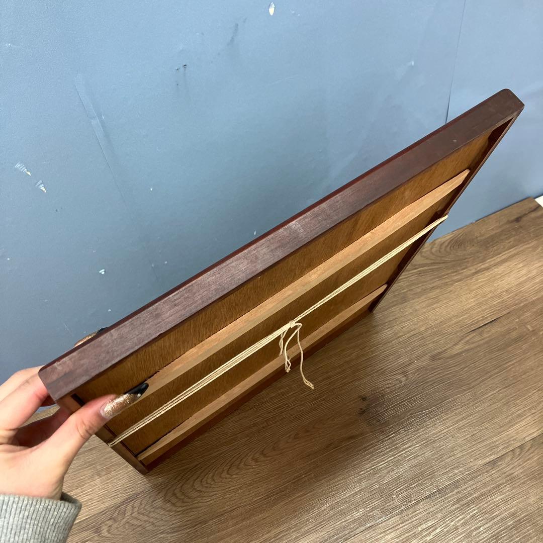 希少 Kuniaki ATOBE 版画 A.P. サイン入り 額装 額縁 額入り