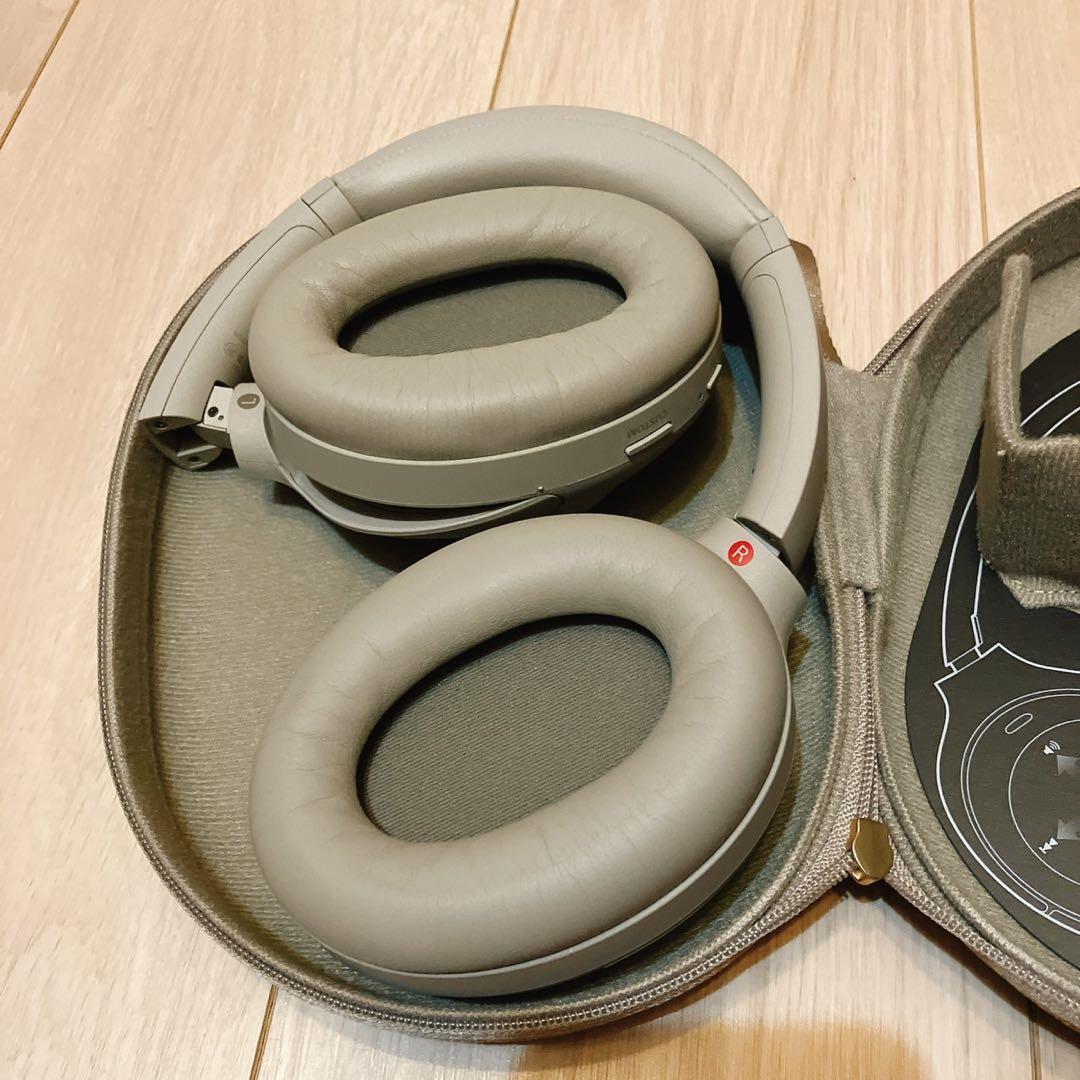 SONY WH-1000XM4 ワイヤレスヘッドホン プラチナシルバー