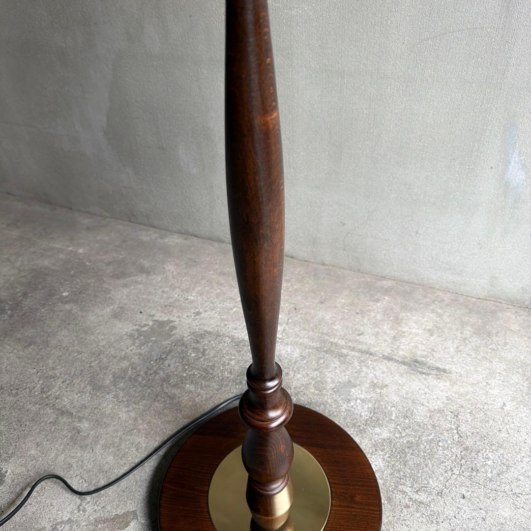 美品　幸陽製作所　ウォルナットフロアランプ　スタンド照明　間接照明