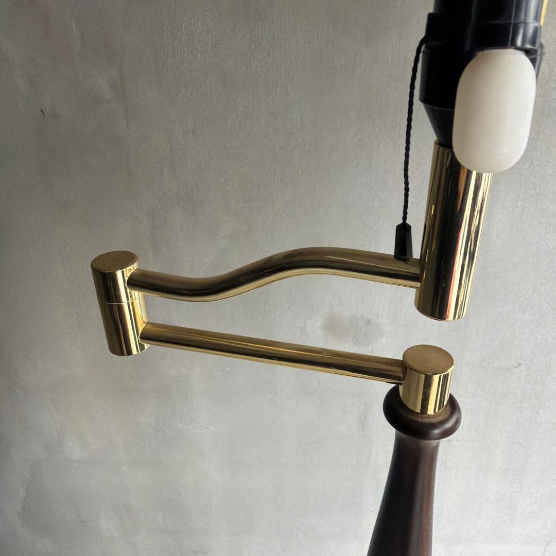 美品　幸陽製作所　ウォルナットフロアランプ　スタンド照明　間接照明