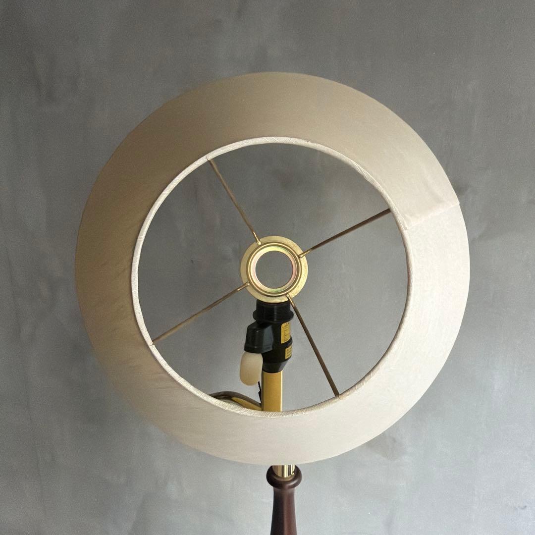 美品　幸陽製作所　ウォルナットフロアランプ　スタンド照明　間接照明