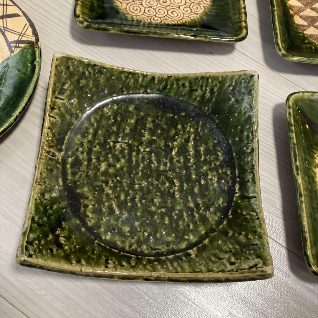 織部焼　おまとめセット 10点