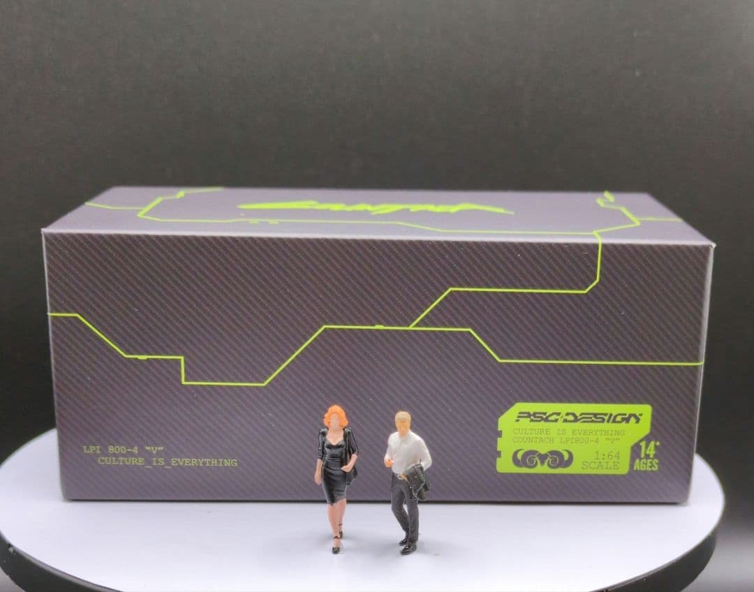 1/64 TimeMicro ランボールギーニ•カウンタック