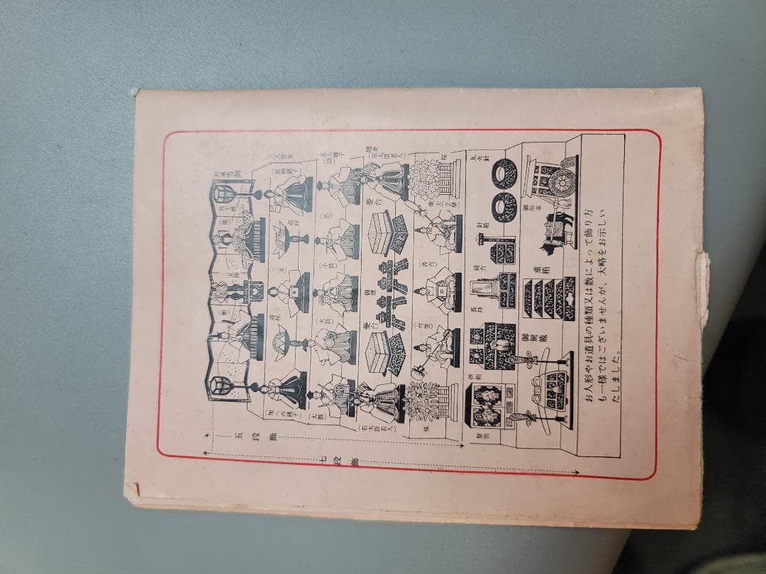 かわいい 木目込み 雛人形 揃い 雛道具 3月3日 桃の節句 昭和レトロ