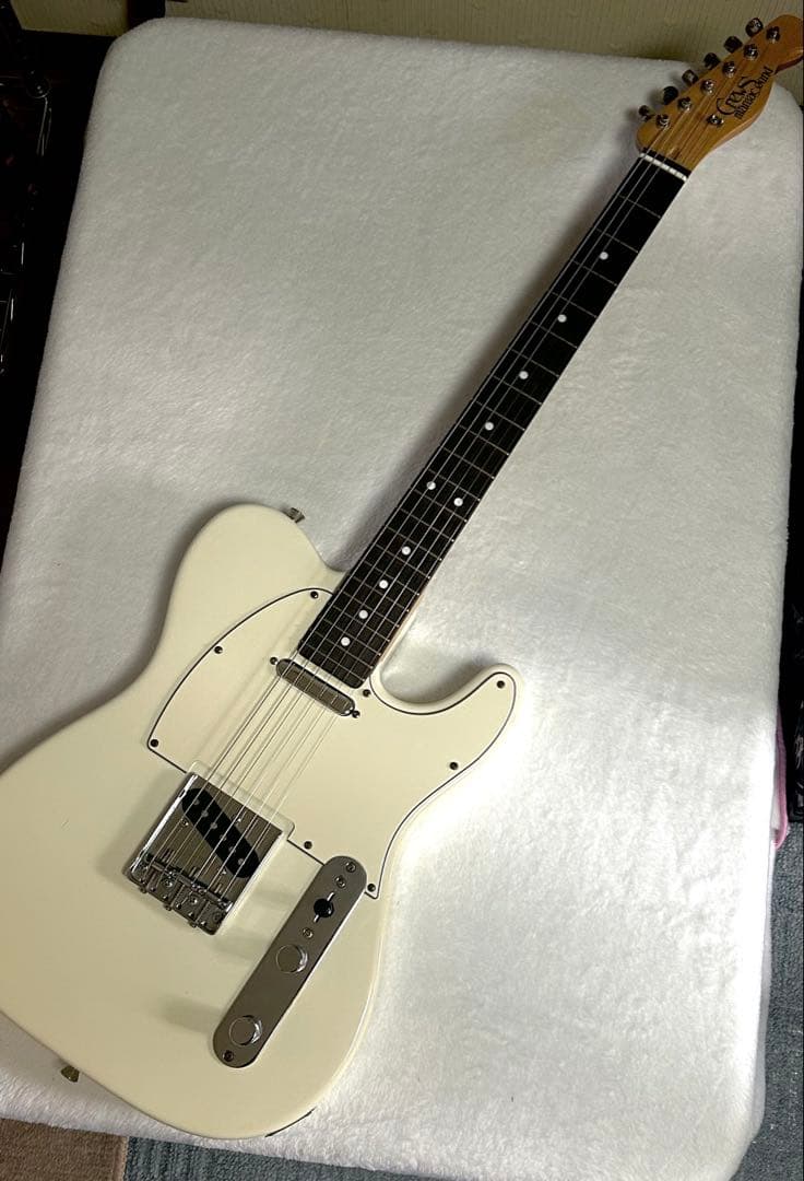 Crows Maniac Sound テレキャスタータイプ ギター ホワイト