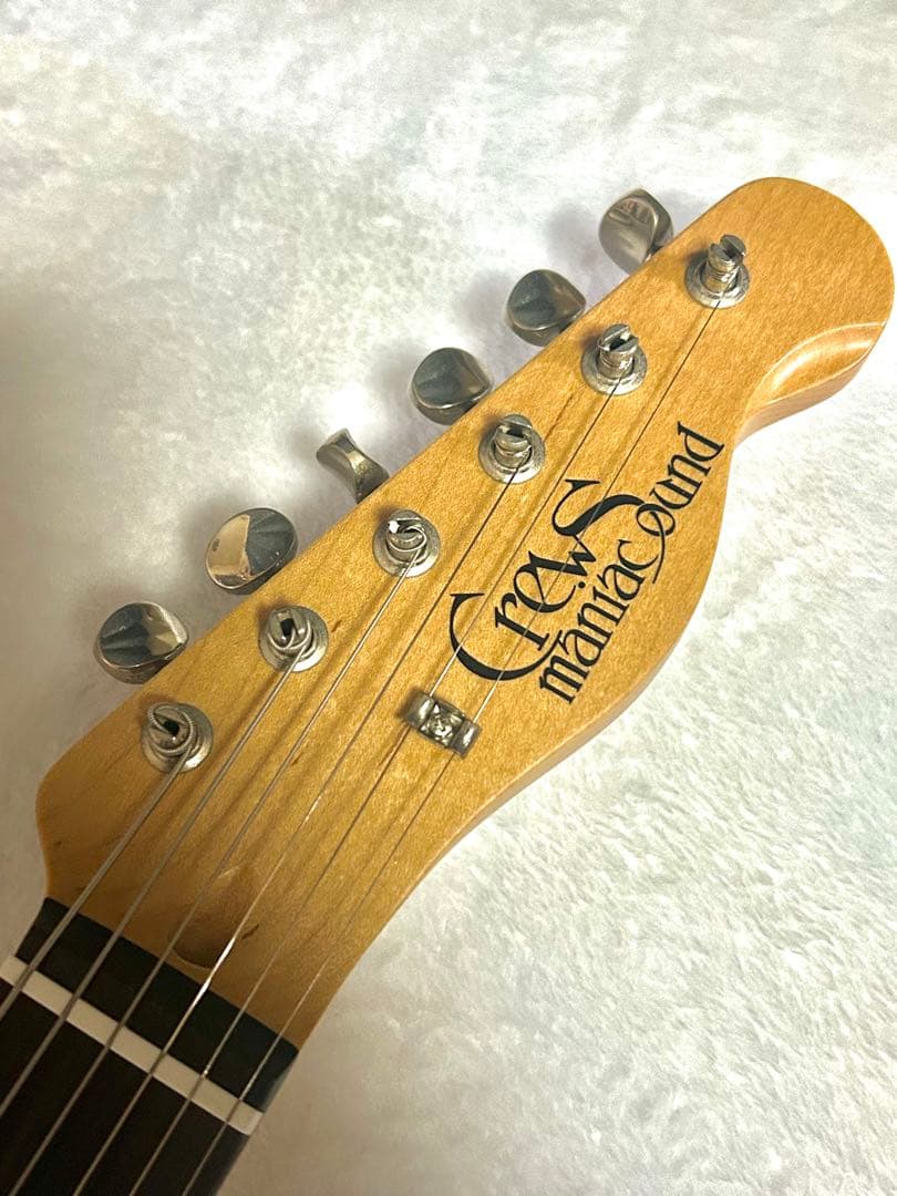 Crows Maniac Sound テレキャスタータイプ ギター ホワイト