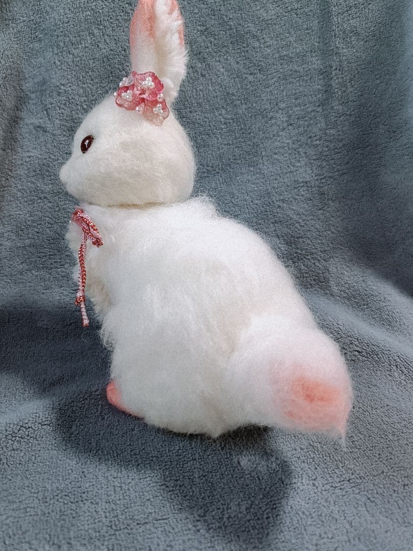 アートドール　有名作家様　羊毛フェルト　うさぎ
