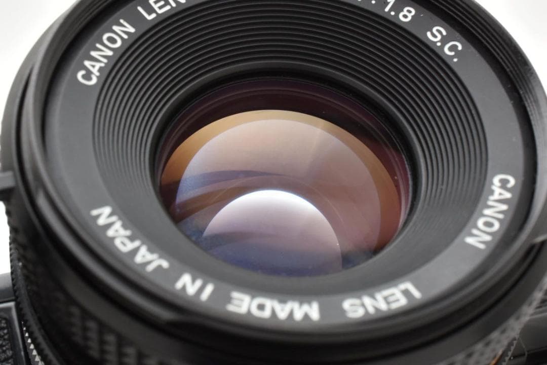 美品 Canon AE-1 + FD 50mm F1.8 S.C. AA3844