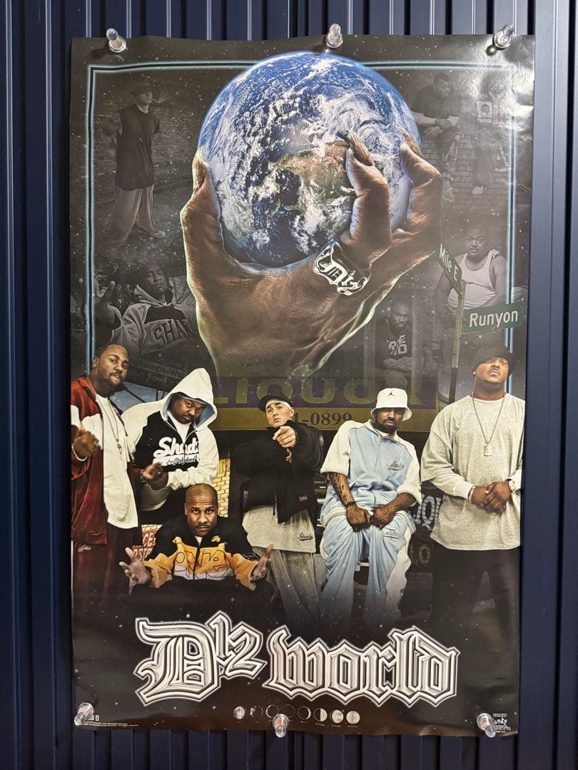 D12☆2004年☆ポスター☆ Eminem☆オフィシャル品☆