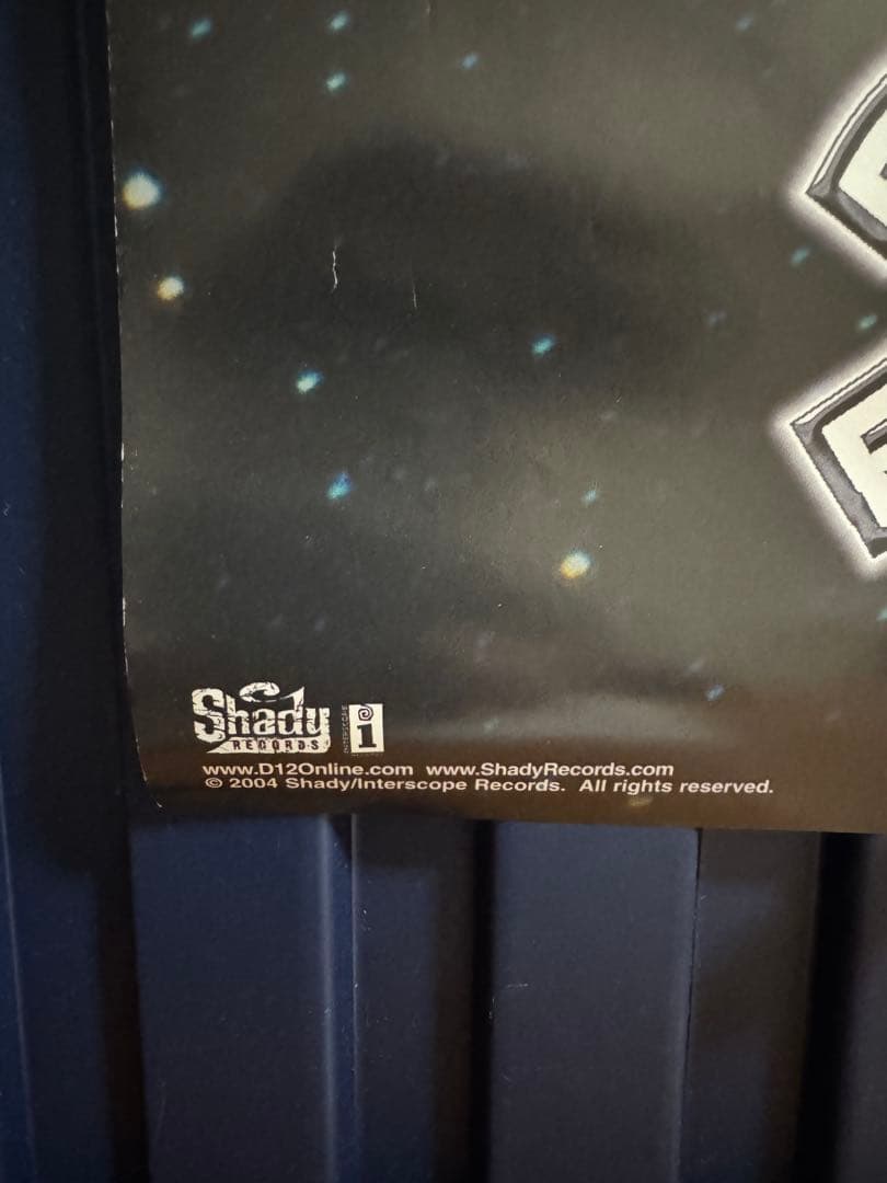 D12☆2004年☆ポスター☆ Eminem☆オフィシャル品☆