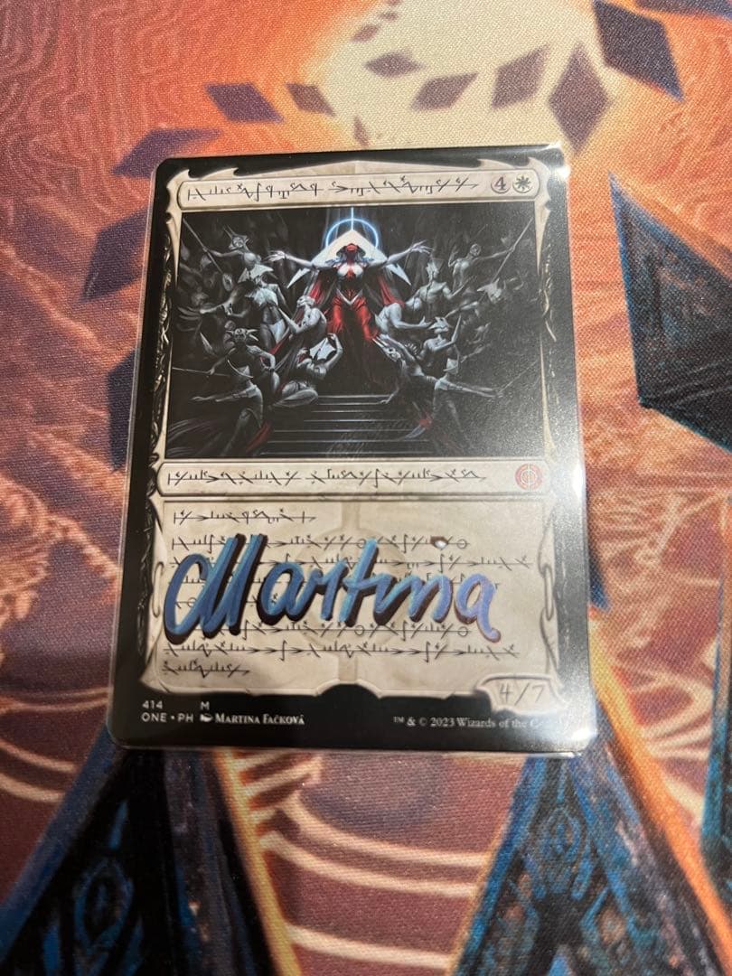 mtg 機械の母、エリシュ・ノーン ファイレクシア語 AP アーティストプルーフ