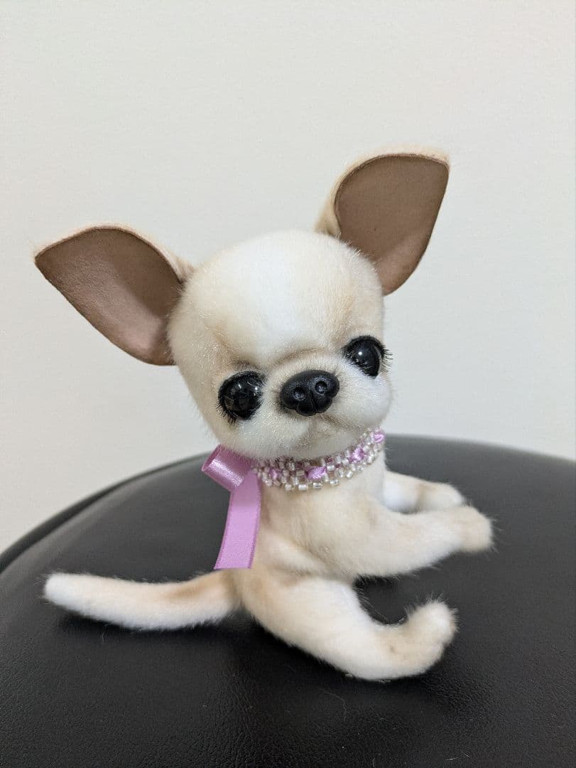 ハンドメイド* ぬいぐるみ*チワワ*白