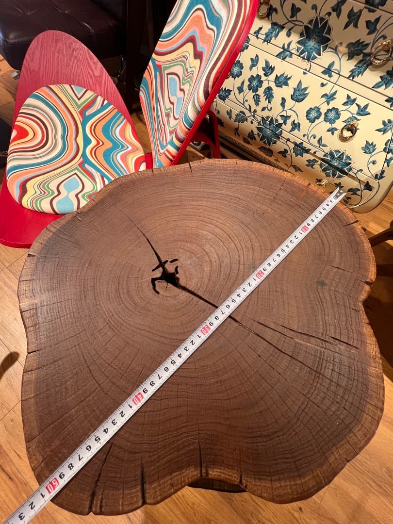 年輪コーヒーテーブル（単品）