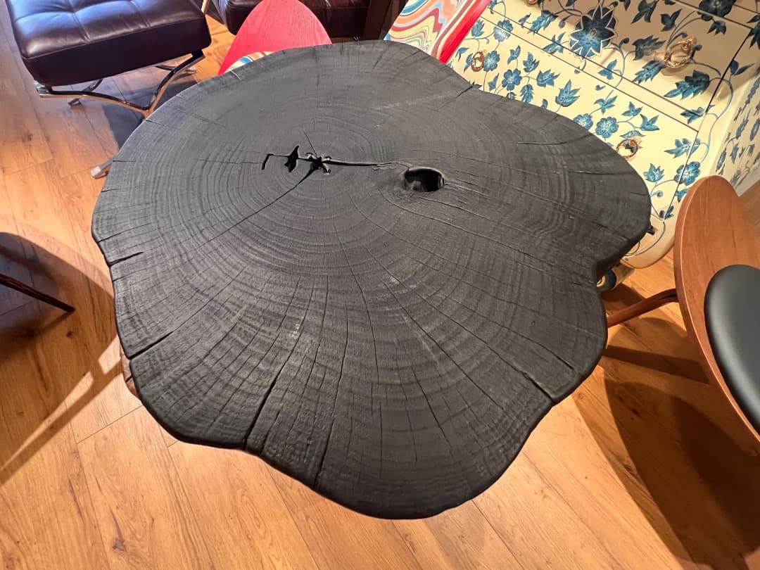 年輪コーヒーテーブル（単品）