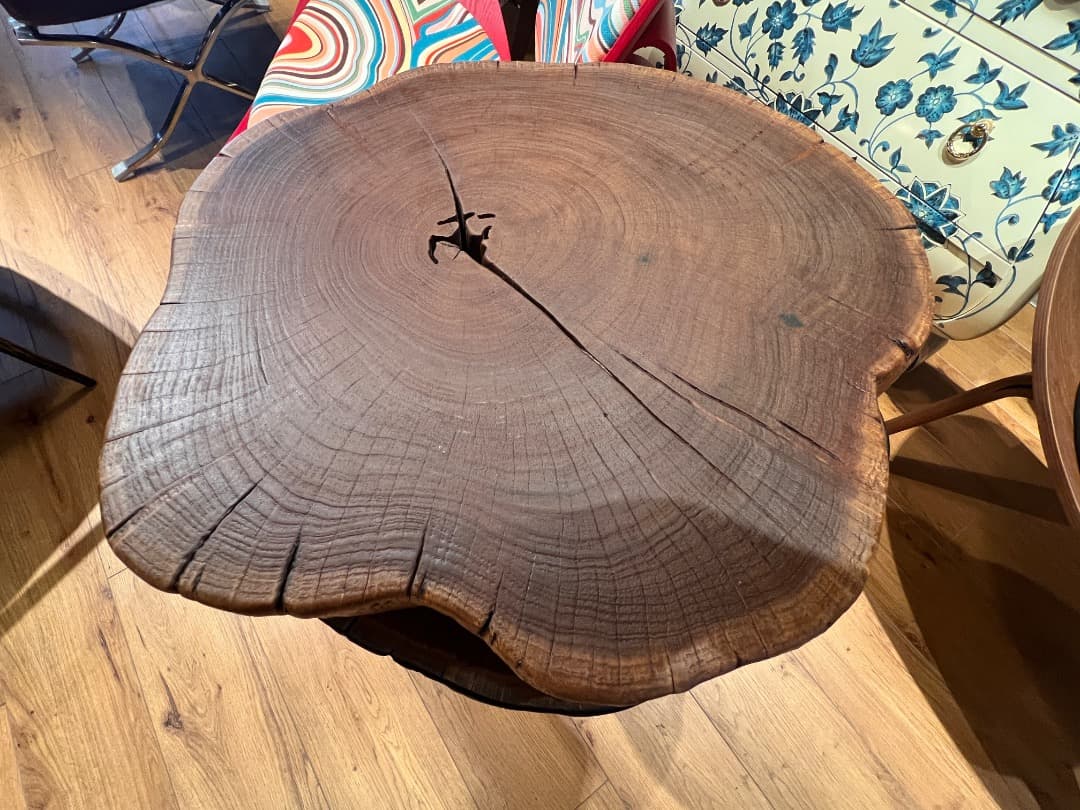 年輪コーヒーテーブル（単品）