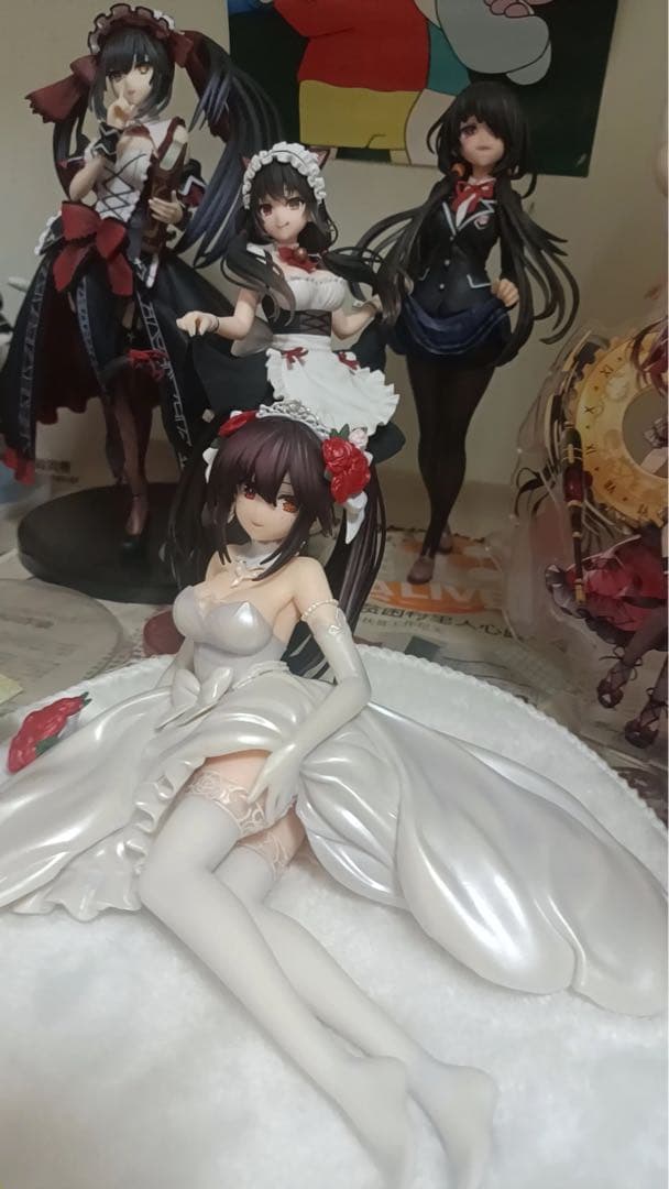 デート・ア・ライブ 時崎狂三 白ドレス フィギュア