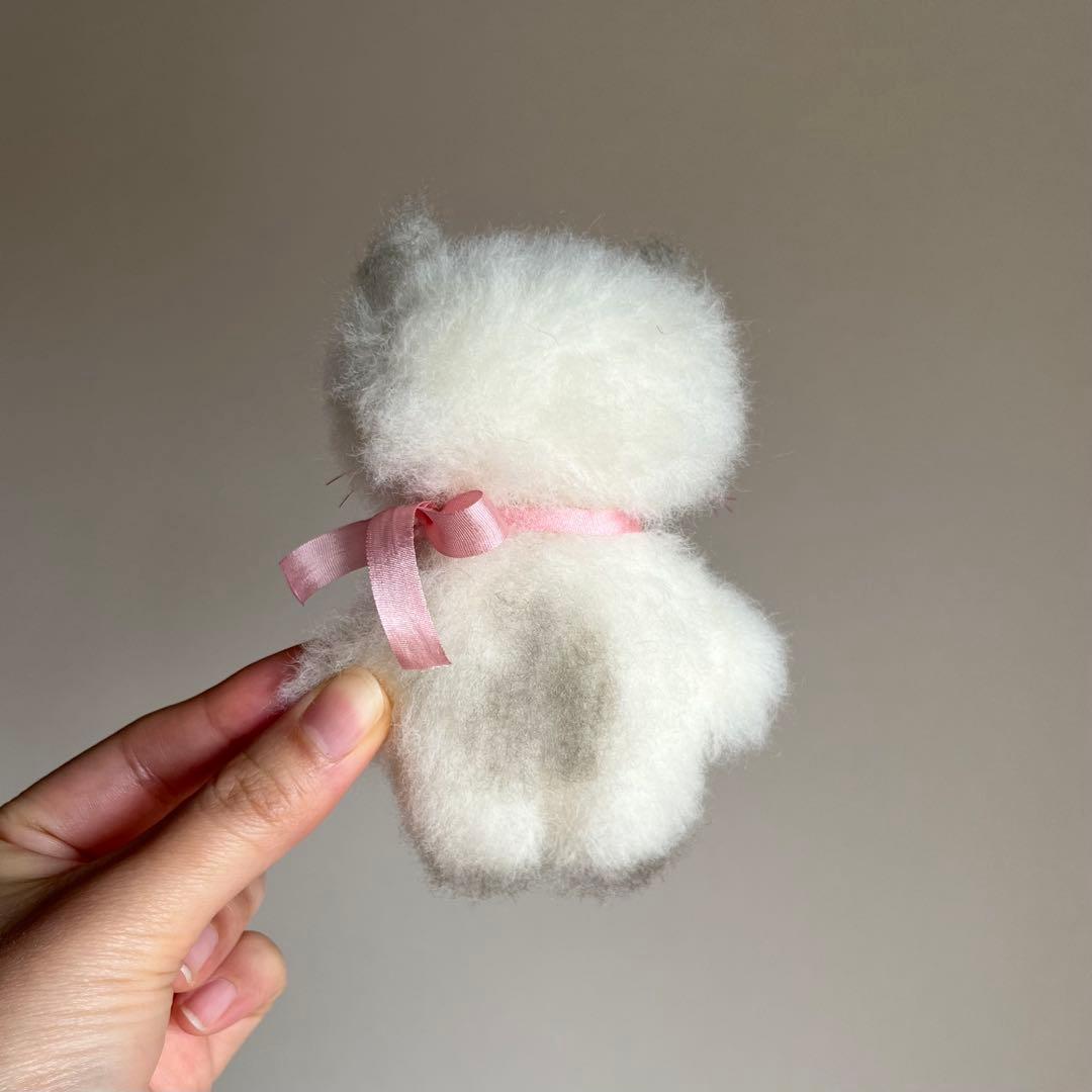 ハチワレ　ちいさなネコ　猫　ぬいぐるみ　作家　テディベア　アートドール　311