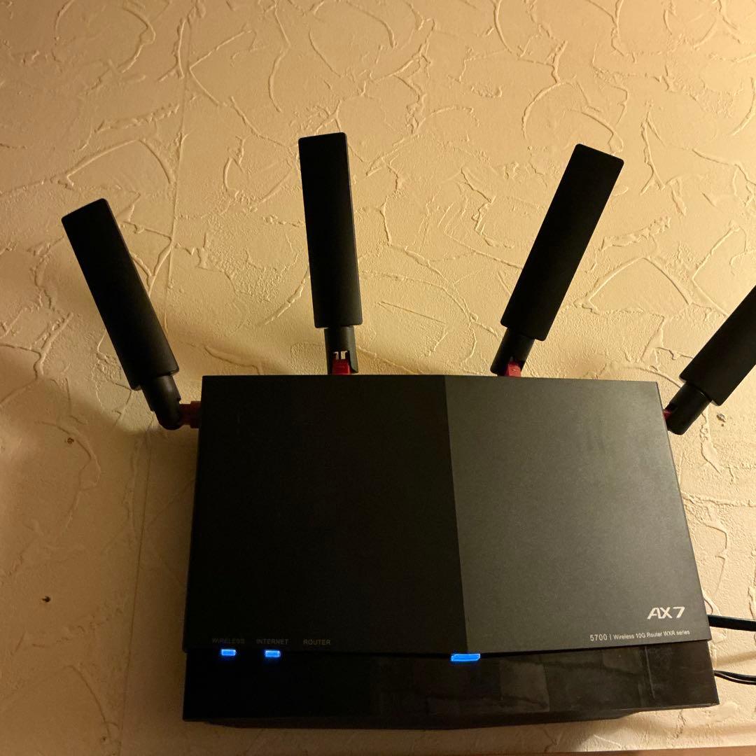 バッファローWi-Fi6無線ルーター WXR-5700AX7B 完動品