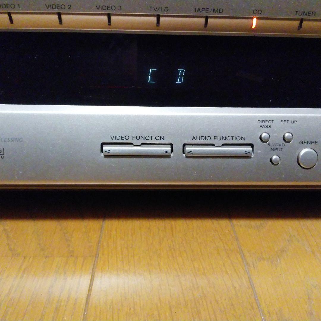 SONY TA-V606 AVアンプ 　 取説　リモコン付