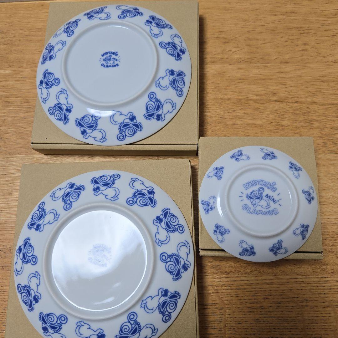 HYSTERIC GLAMOUR ヒヨコ柄皿4枚セット