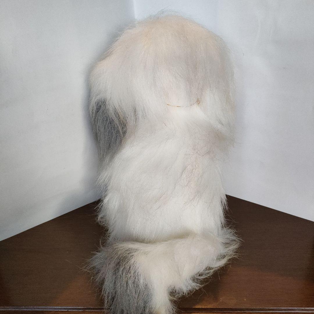 ヴィンテージ品　angel heart ホワイト犬のぬいぐるみ高さ25cm