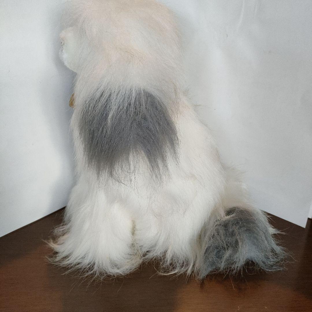 ヴィンテージ品　angel heart ホワイト犬のぬいぐるみ高さ25cm