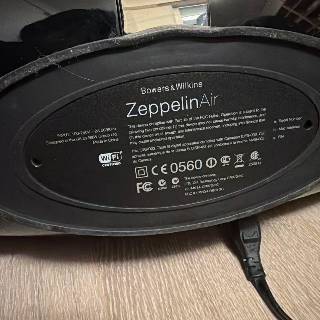 【ジャンク】Bowers & Wilkins Zeppelin Airスピーカー