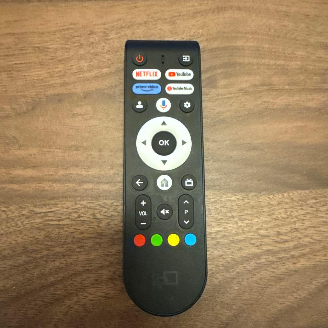 FPD チューナーレステレビ 43V型 4K Google TV