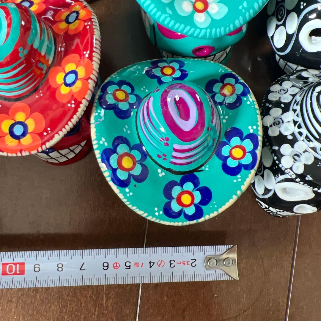 ドクロ　ケレタロ　メキシコ 12個セット