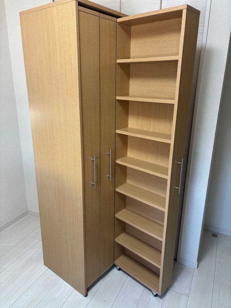 ⭐︎レキュ⭐︎ナチュラル スリムデザイン オープンシェルフ