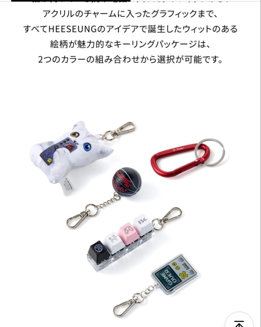 新品！ENHYPEN Artist made ヒスン　キーリングセット