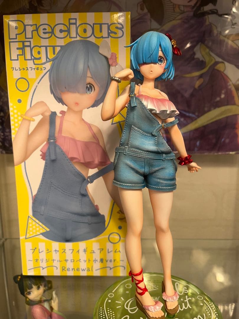 Re:ゼロから始まる異世界生活レムリペイント フィギュアプレシャスサロペット水着
