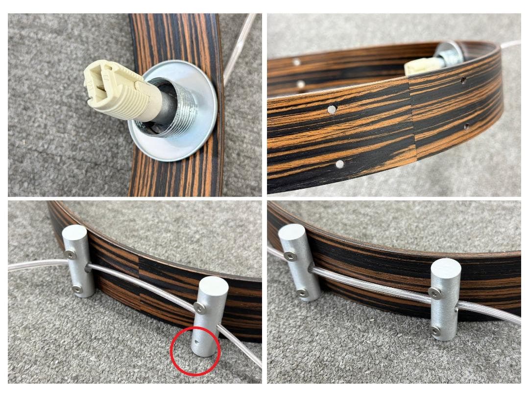 展示品■レウコス■Giuko5　フロアランプ　吊り下げ式　オブジェ　要電気工事