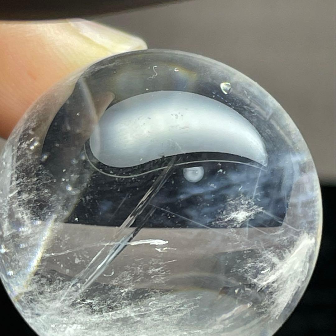 【天然石】希少・エンジェルブルーラダー 虹入り！