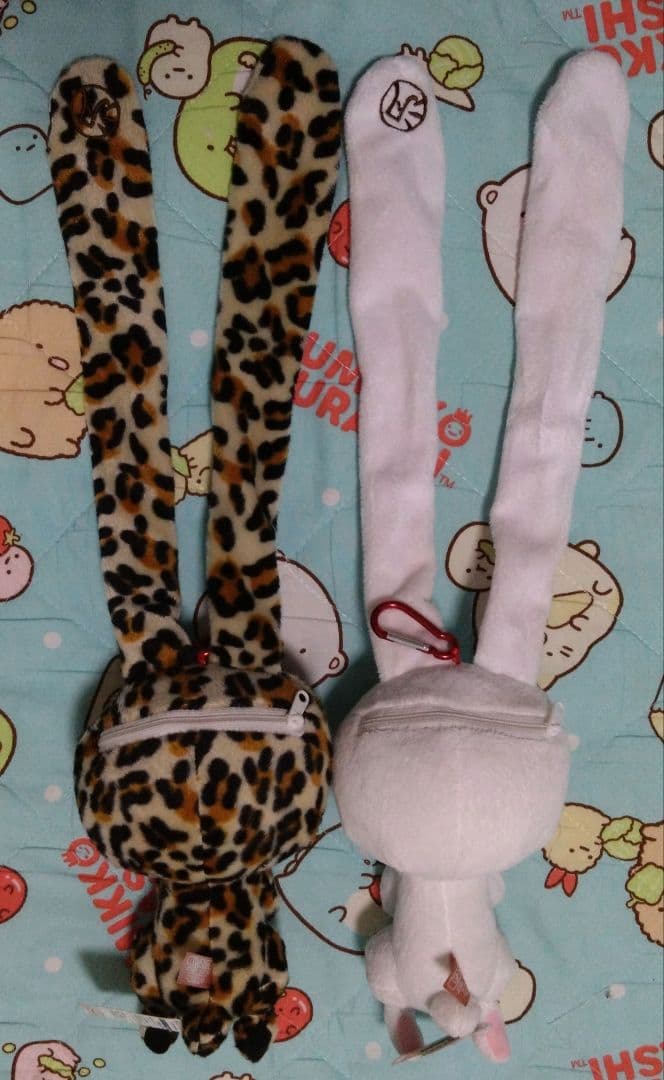 汎用うさぎ ポーチ 2体セット