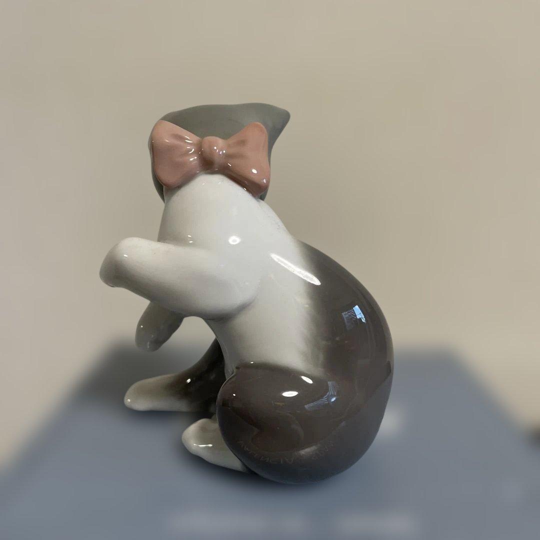 リヤドロ　猫とネズミ　箱有り