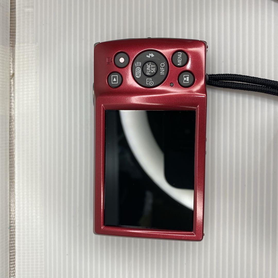 ★極美品★Canon IXY 200 レッド 付属品完備 コンデジ 赤 キャノン