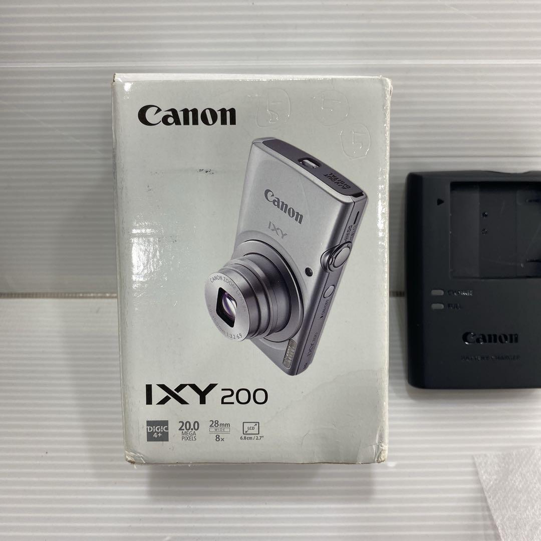 ★極美品★Canon IXY 200 レッド 付属品完備 コンデジ 赤 キャノン
