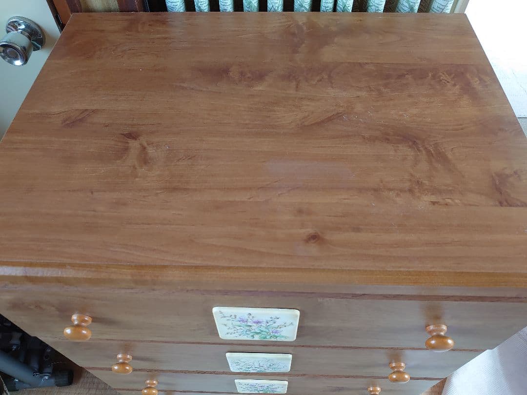 お値下げしました。5段　チェスト　収納　カントリー調