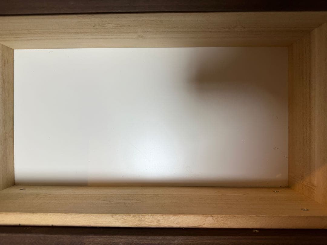 ［再値下げ中］オーダーカップボード ダークブラウン 34cm奥行スリム