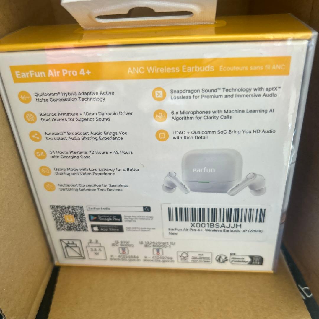 EarFun Air Pro 4+ ワイヤレスイヤホン