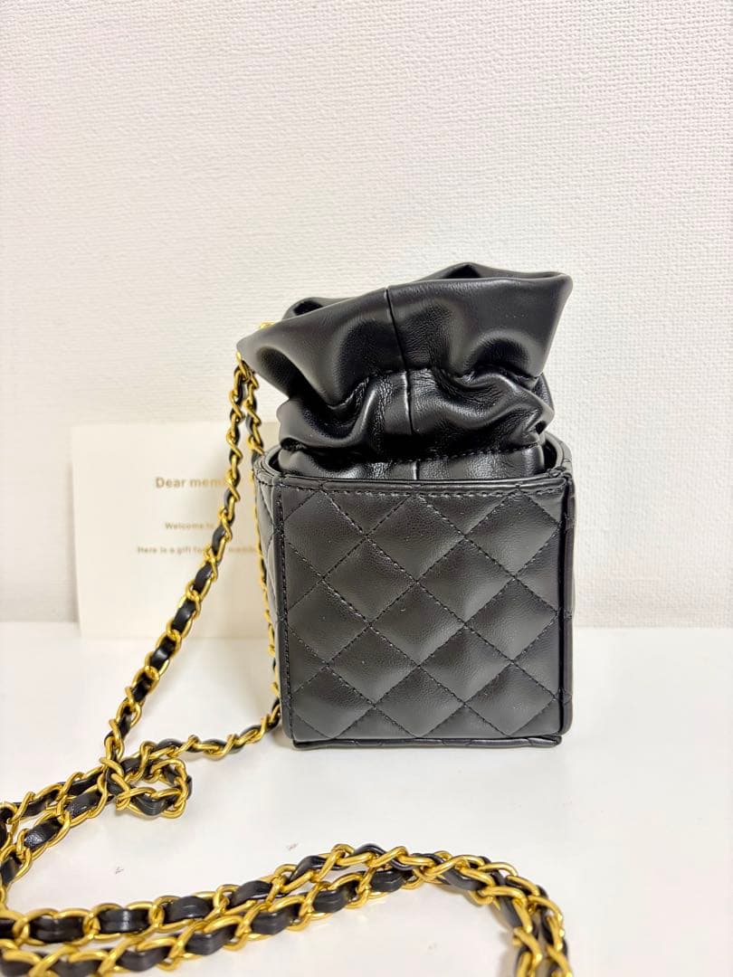 CHANEL ミニマトラッセ　ショルダーバッグ