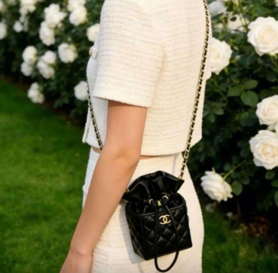 CHANEL ミニマトラッセ　ショルダーバッグ